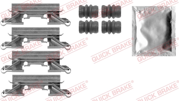 Accessory Kit, disc brake pad